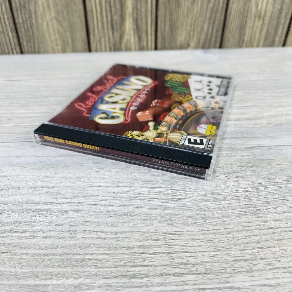 Reel Deal Casino Quest (PC CD ROM, 2002) Complete!  Tested Works - Picture 9 of 12